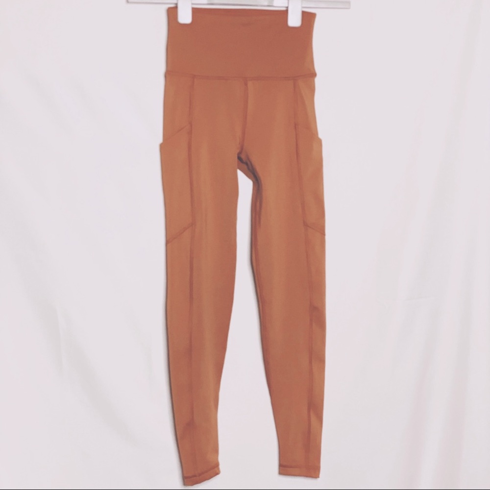 American Eagle Everything Pocket Leggings Terracotta color Size XS